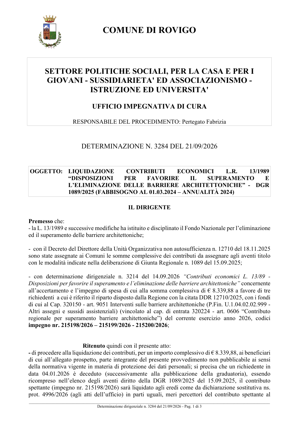 Pagina 1 del documento