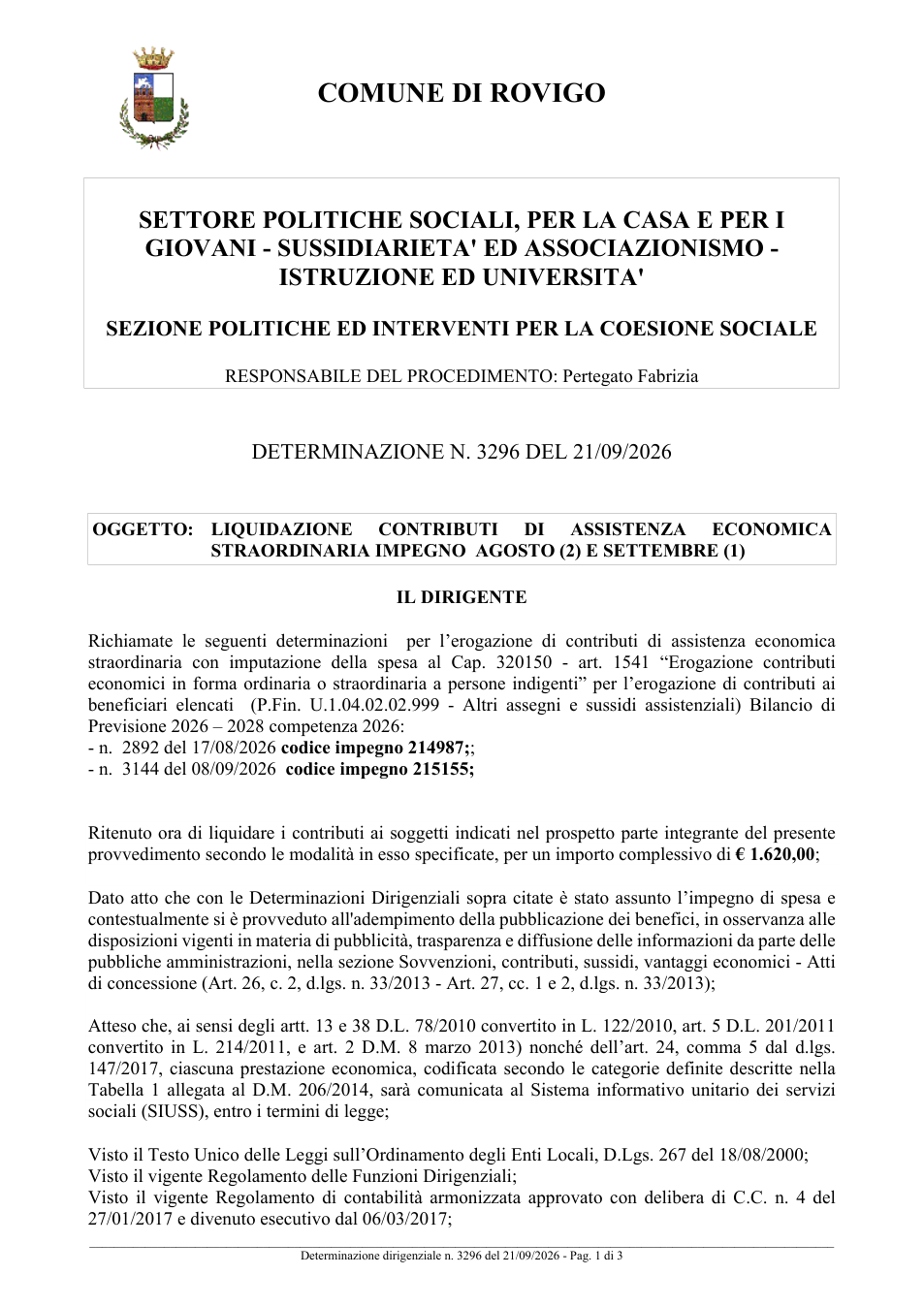 Pagina 1 del documento