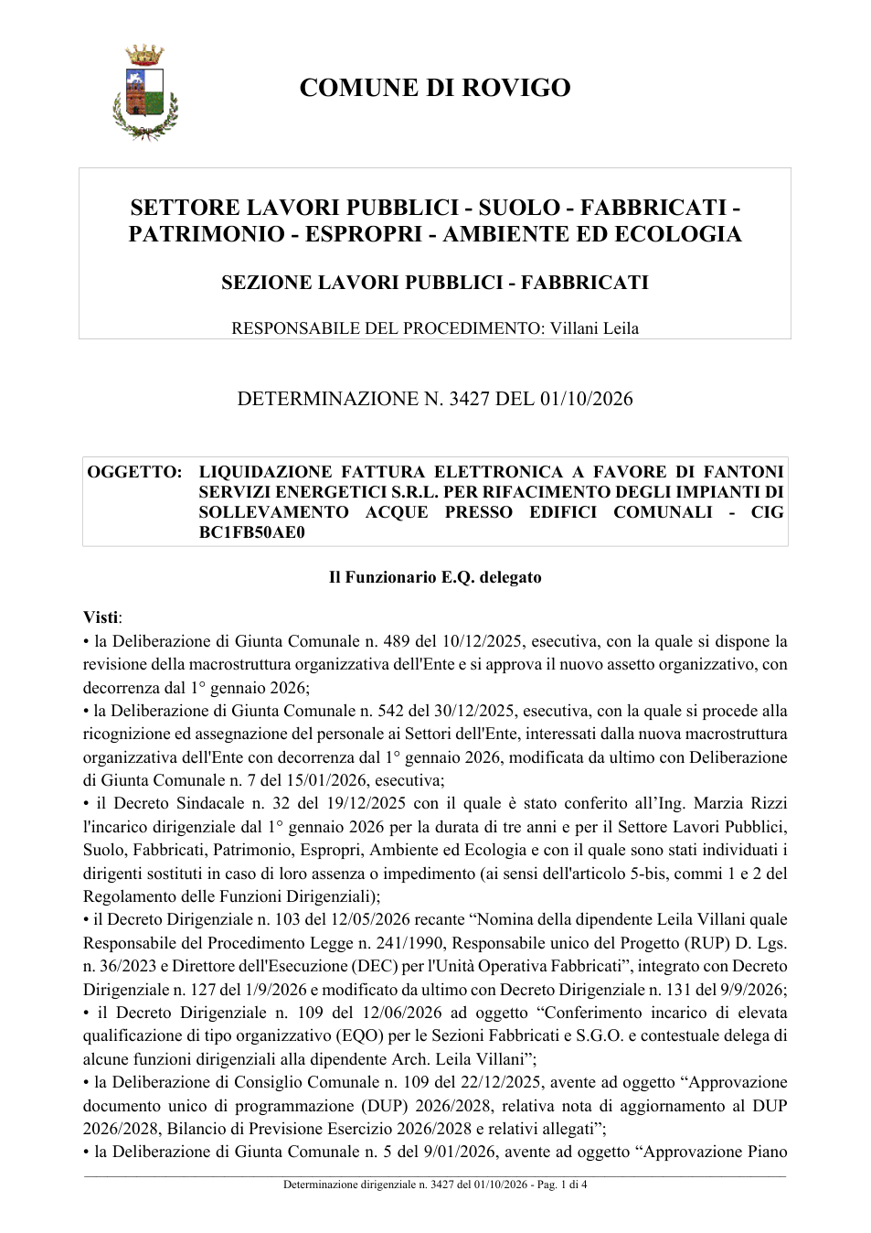 Pagina 1 del documento