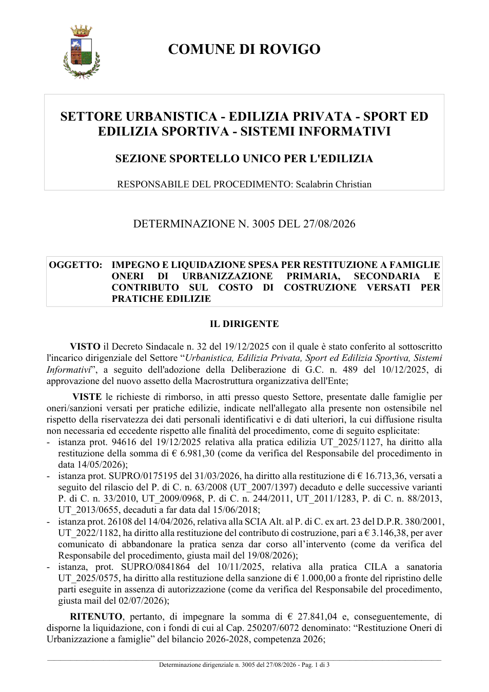Pagina 1 del documento
