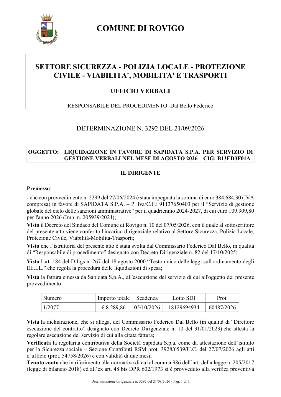 Pagina 1 del documento