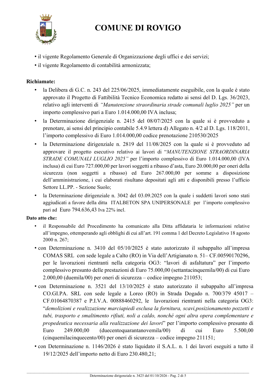 Pagina 2 del documento