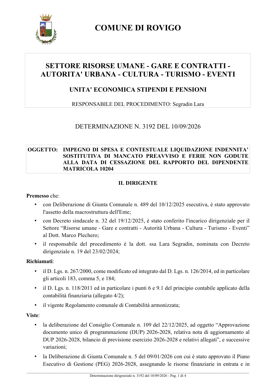 Pagina 1 del documento