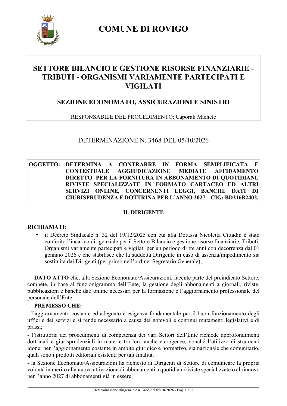 Pagina 1 del documento