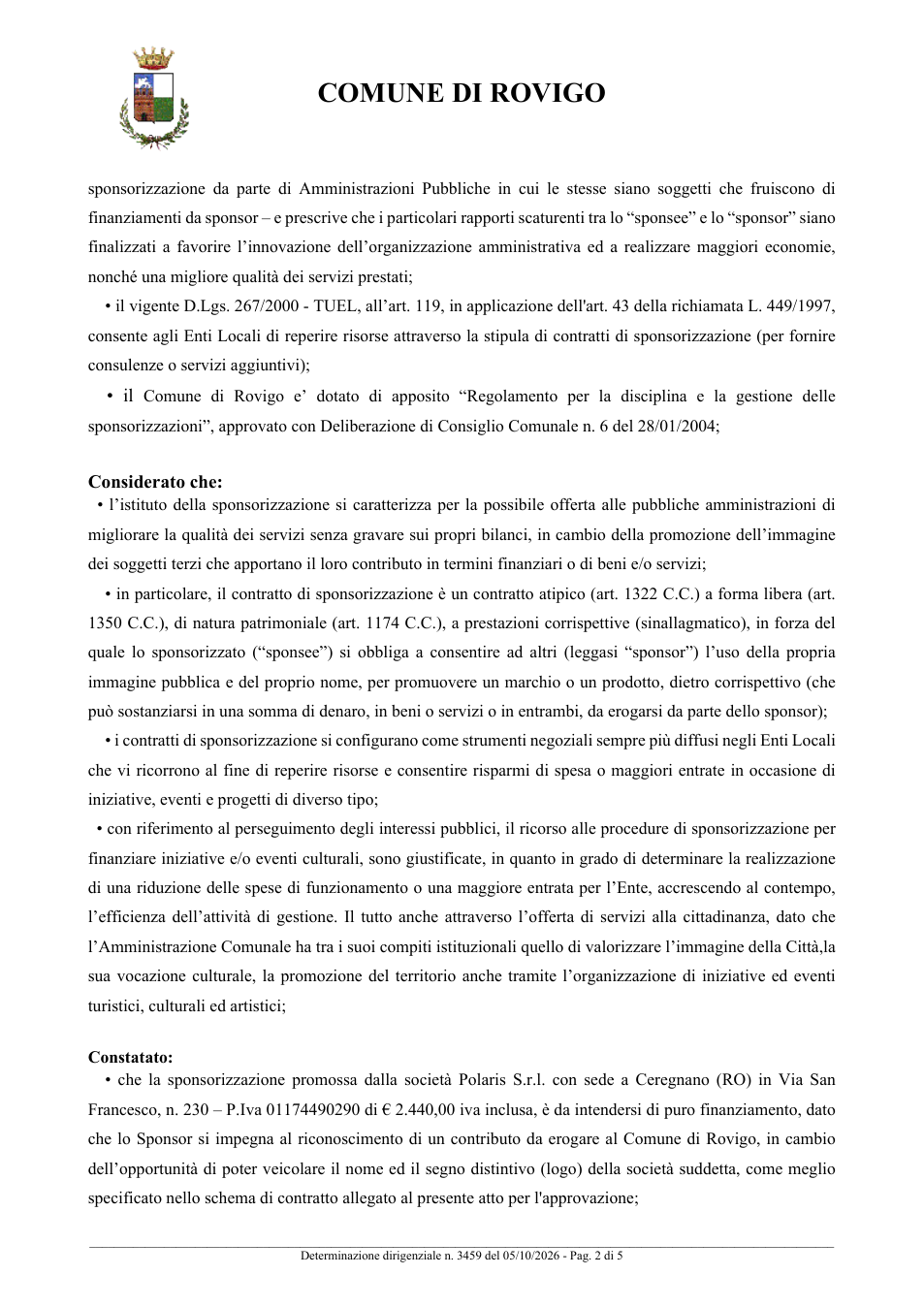 Pagina 2 del documento
