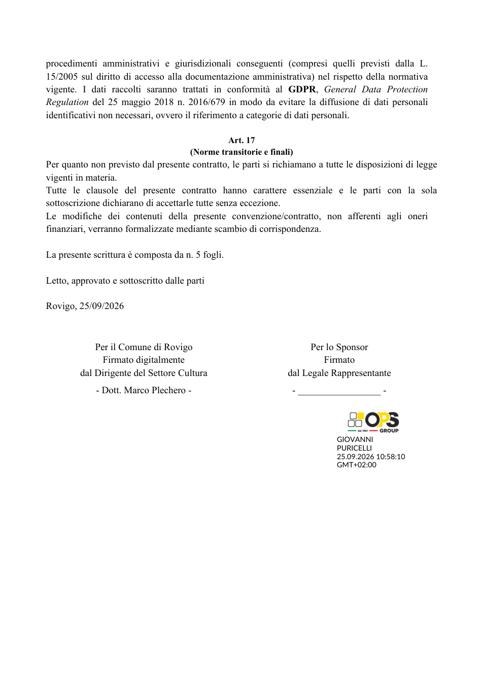 Pagina 5 del documento