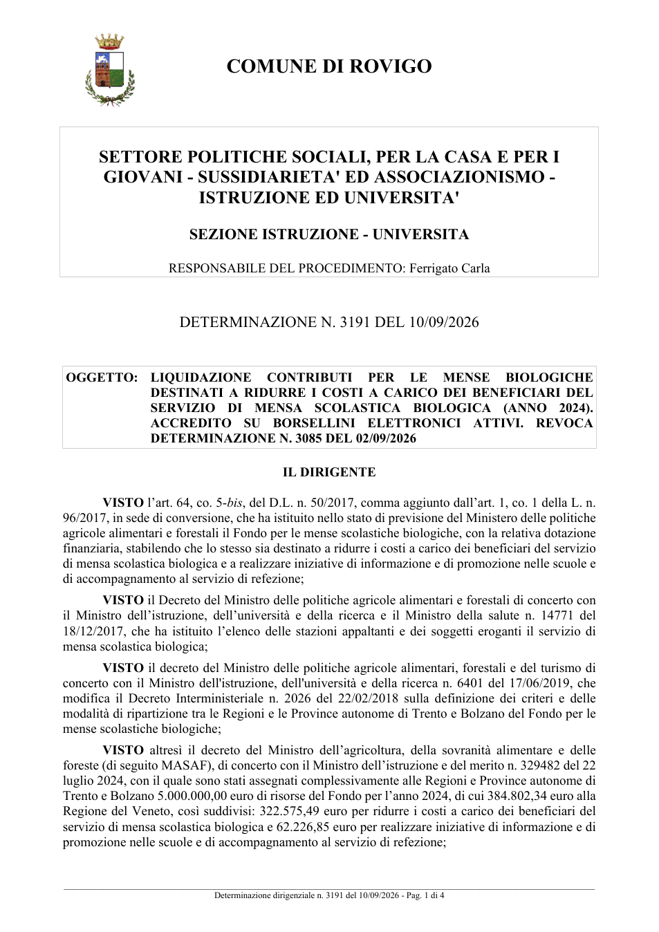 Pagina 1 del documento