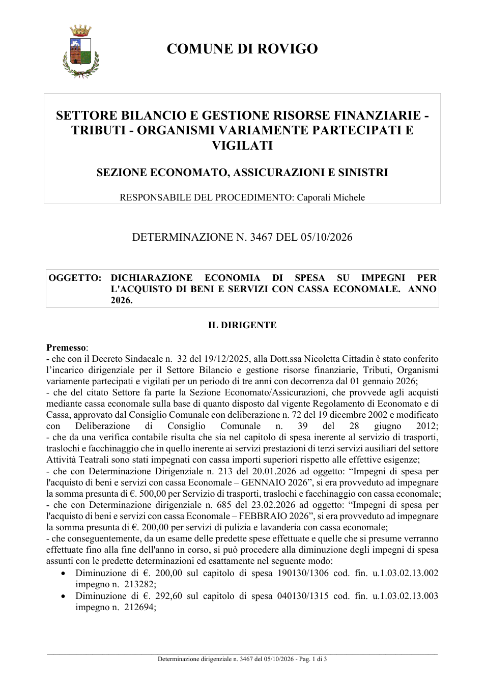 Pagina 1 del documento