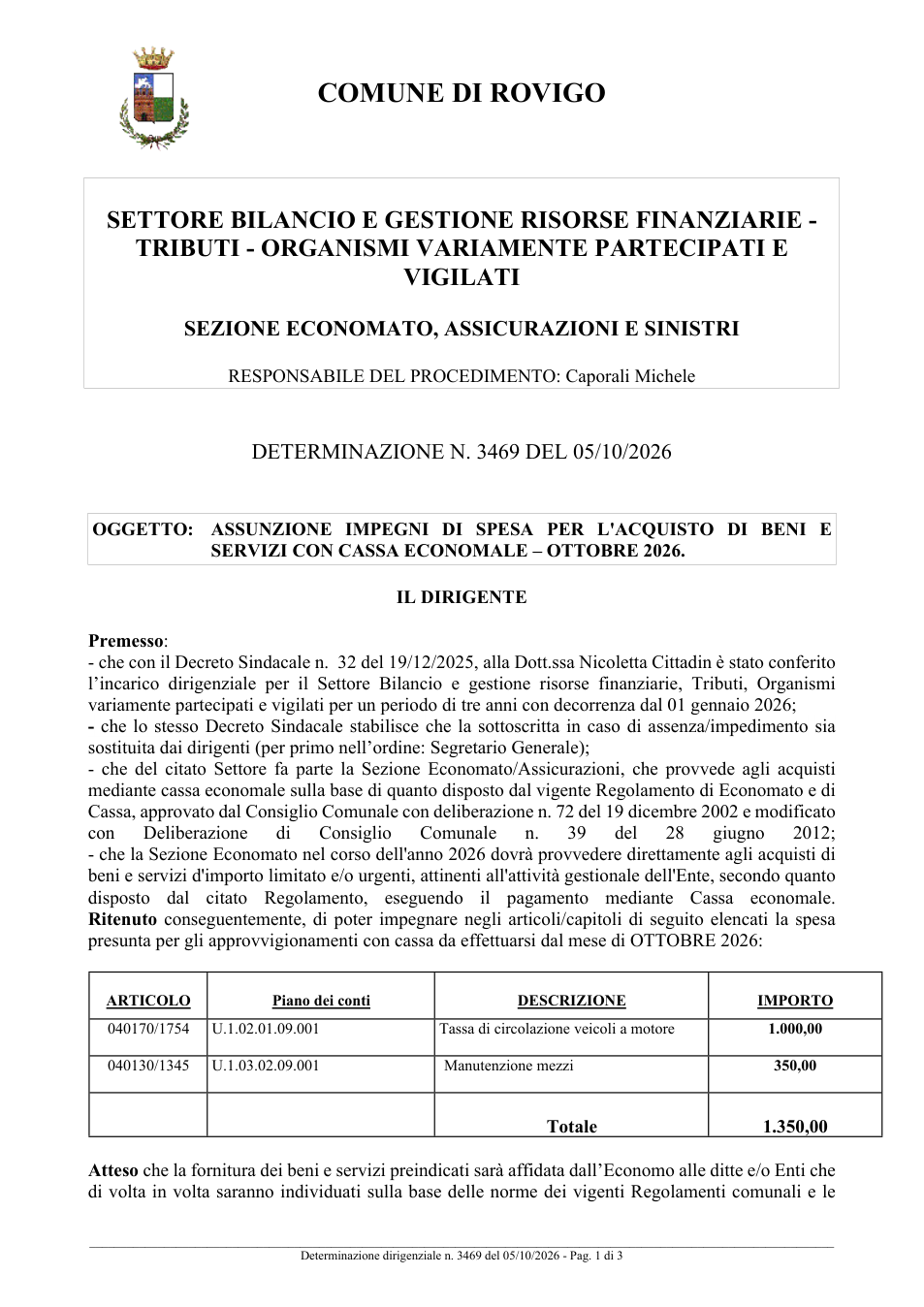Pagina 1 del documento