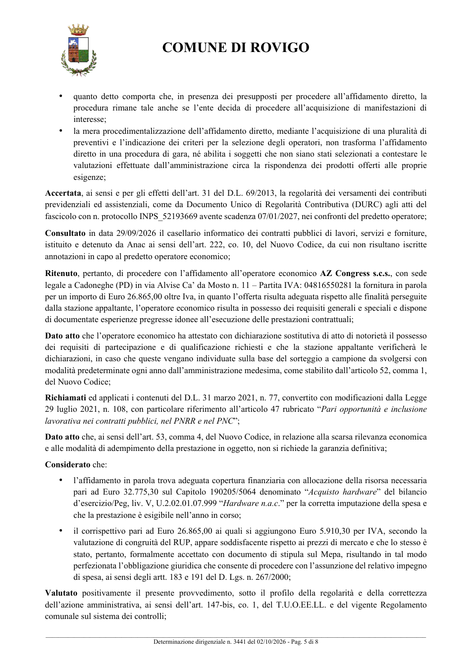 Pagina 5 del documento