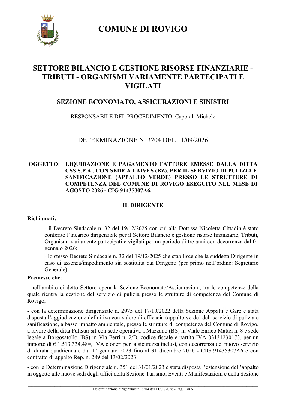 Pagina 1 del documento