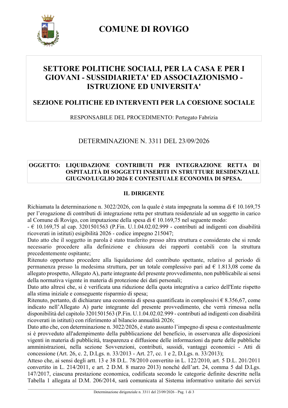 Pagina 1 del documento