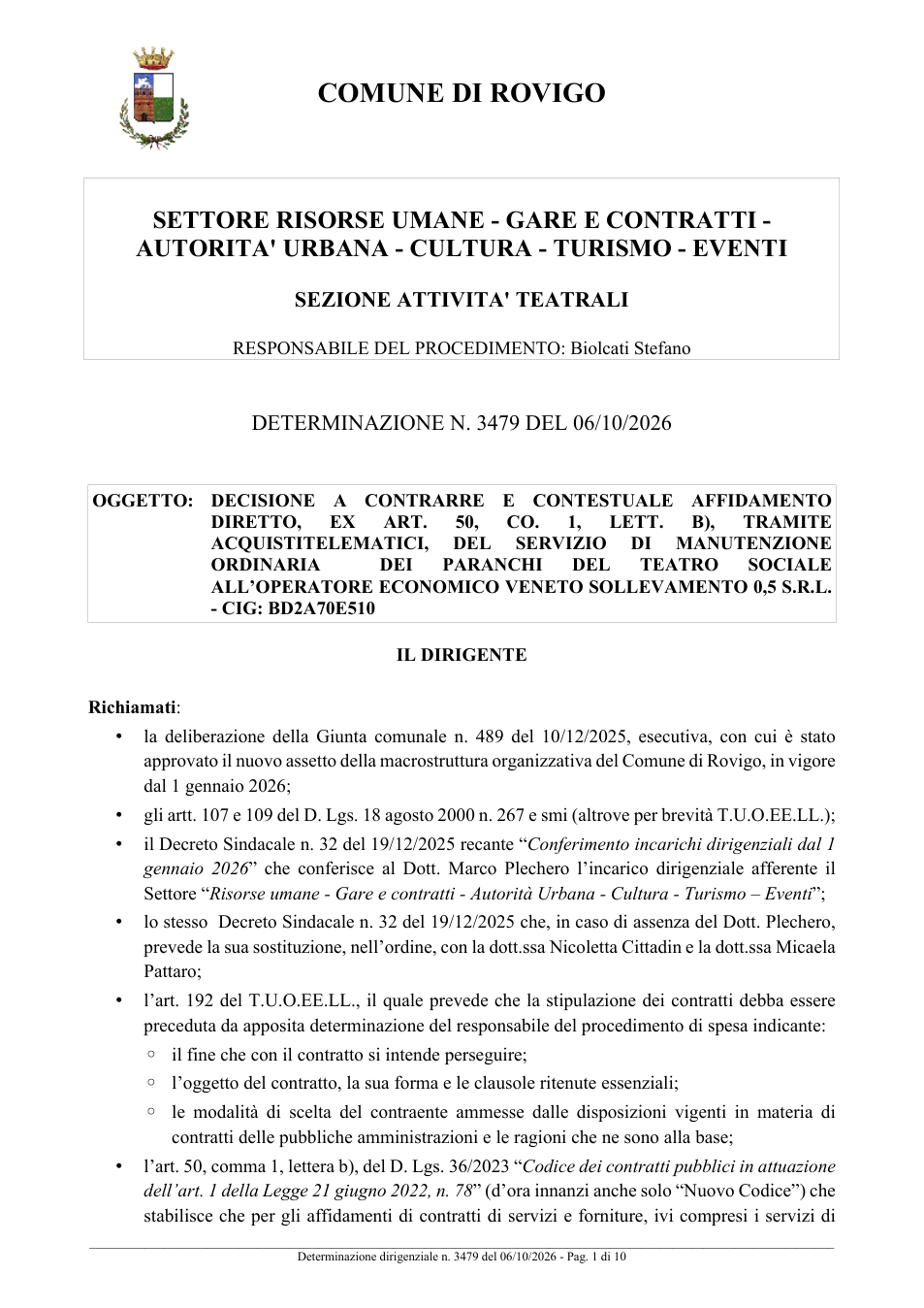 Pagina 1 del documento