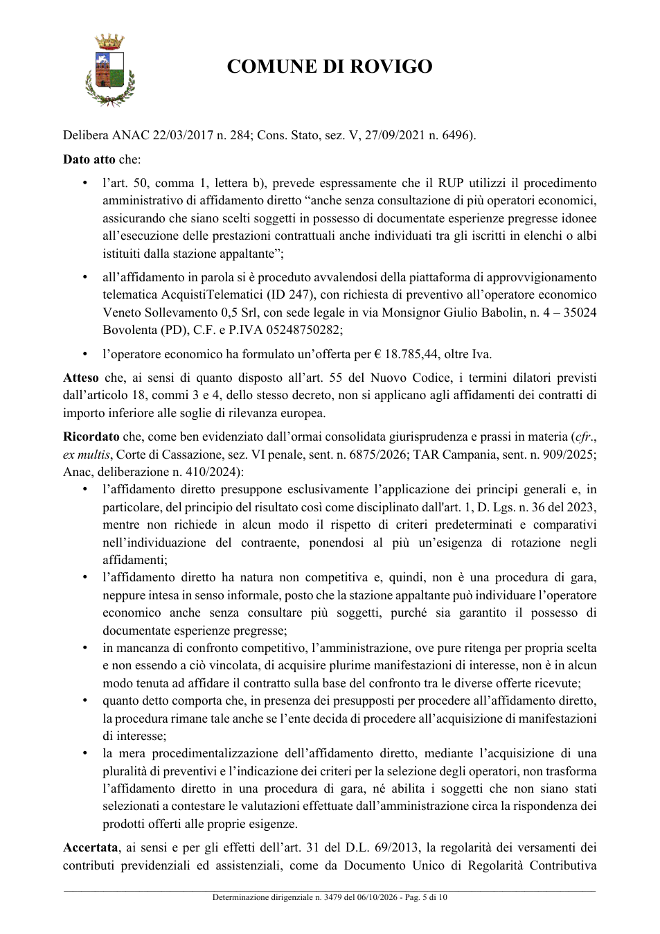 Pagina 5 del documento