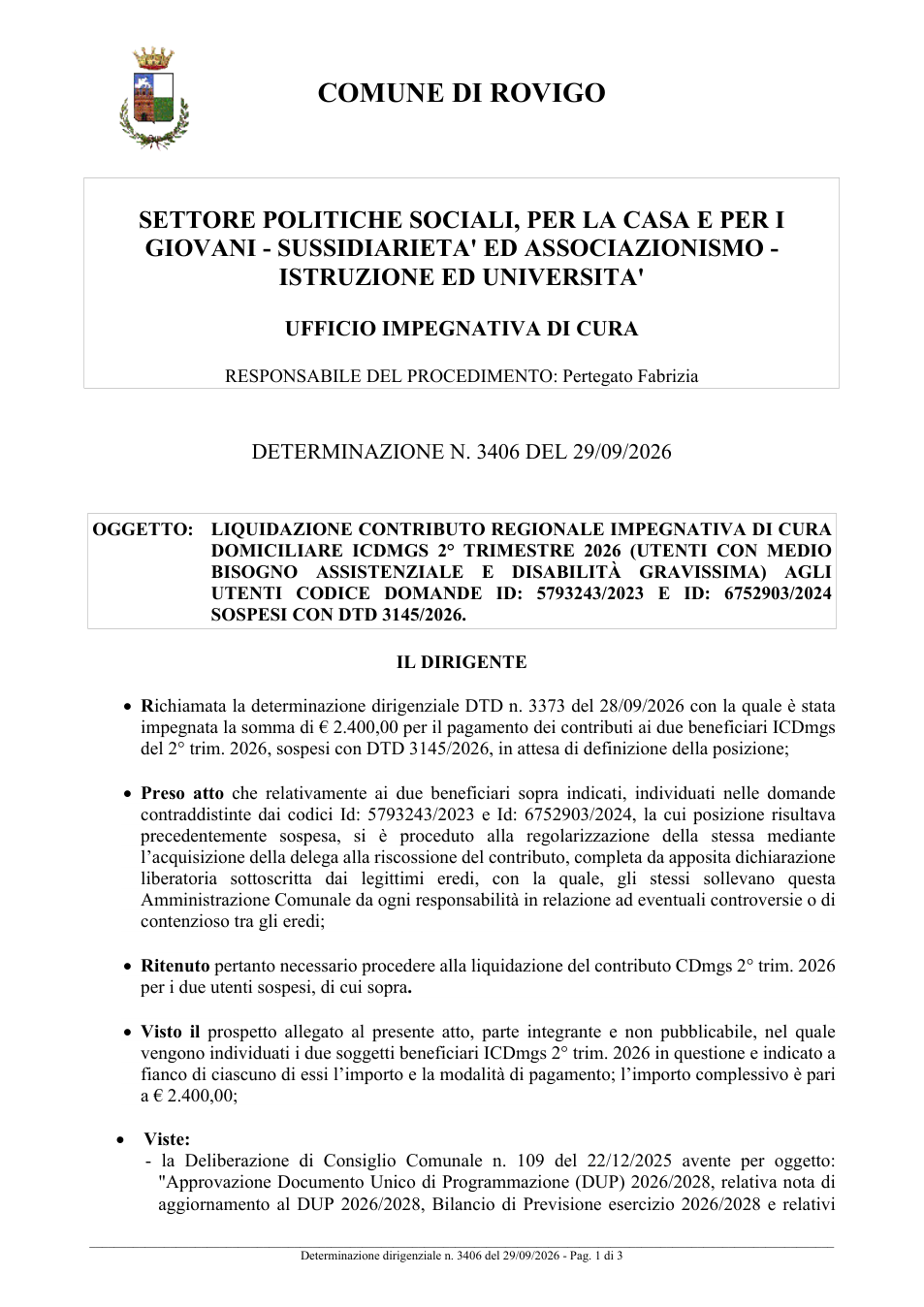 Pagina 1 del documento