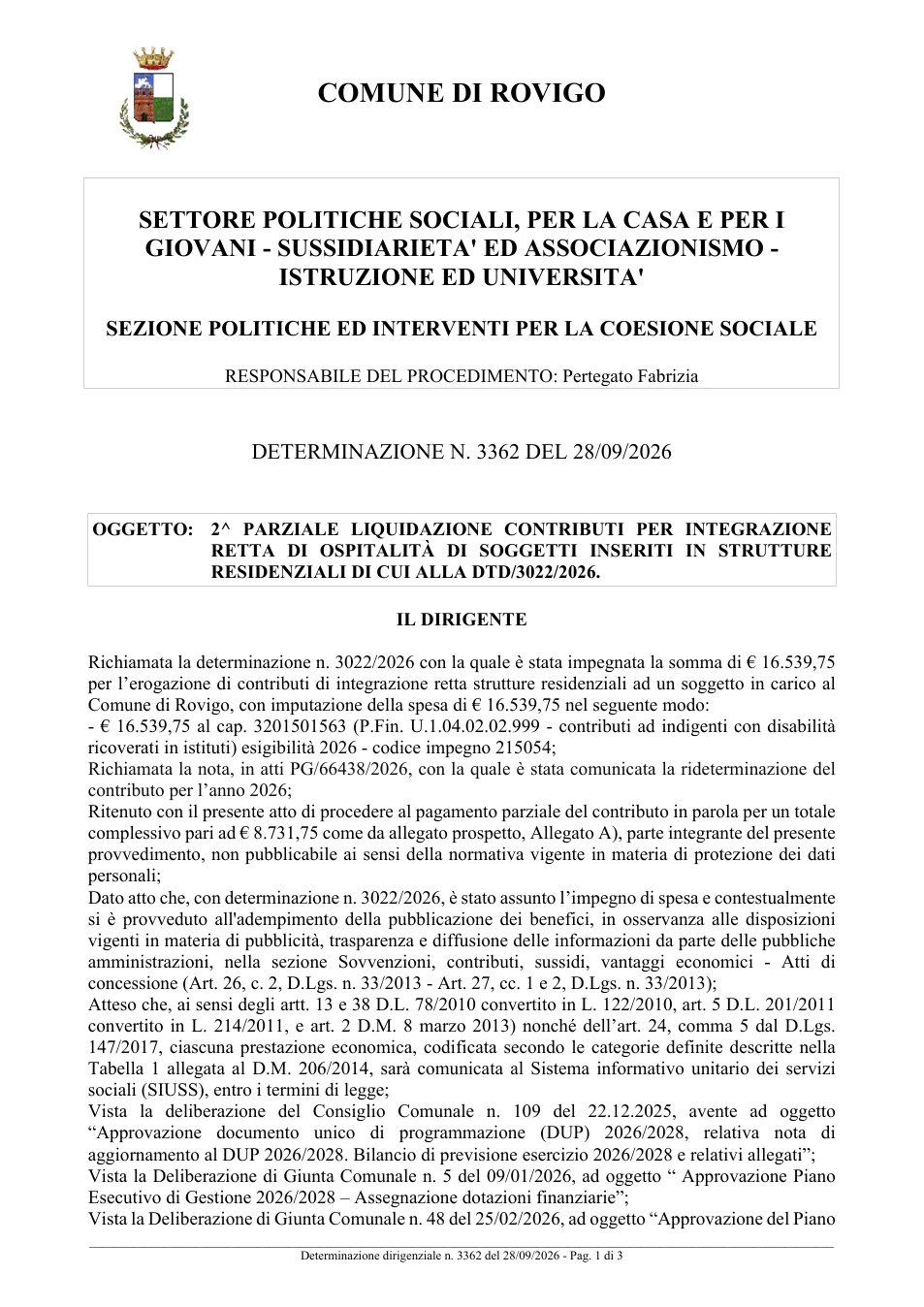 Pagina 1 del documento