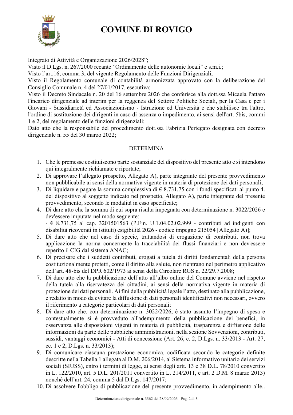 Pagina 2 del documento