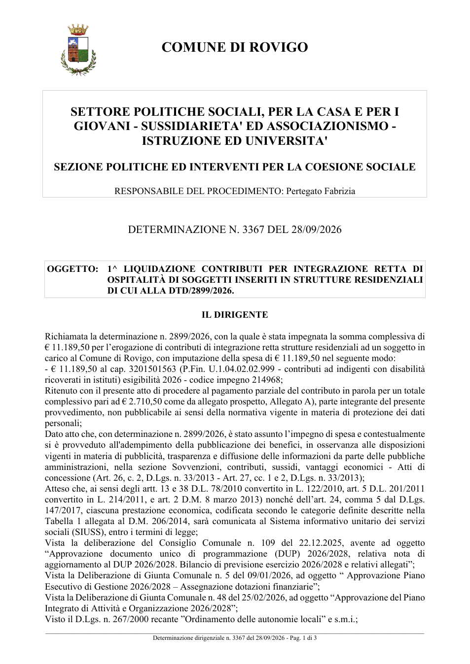 Pagina 1 del documento