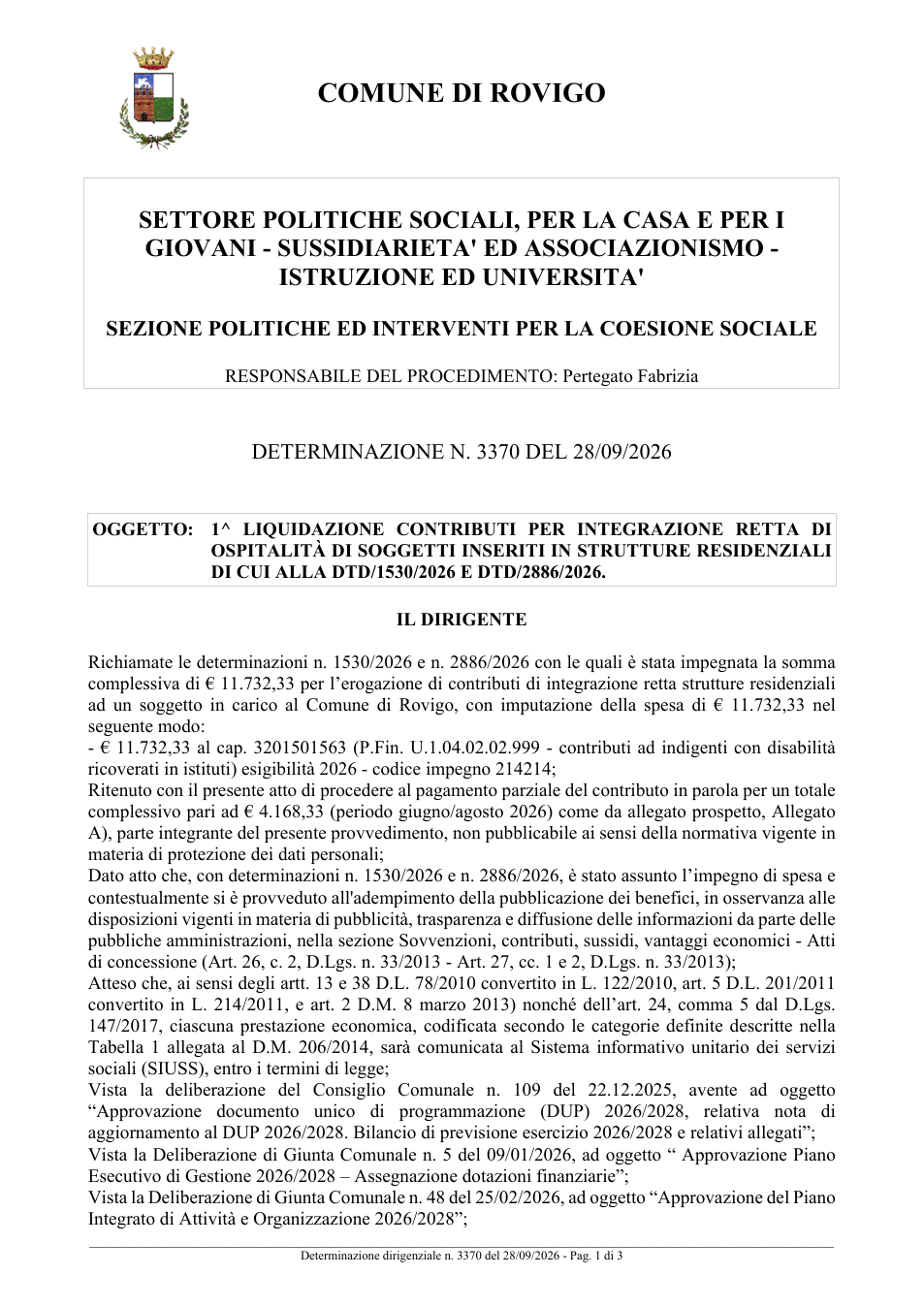 Pagina 1 del documento
