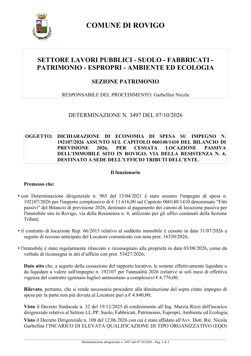 Pagina 1 del documento
