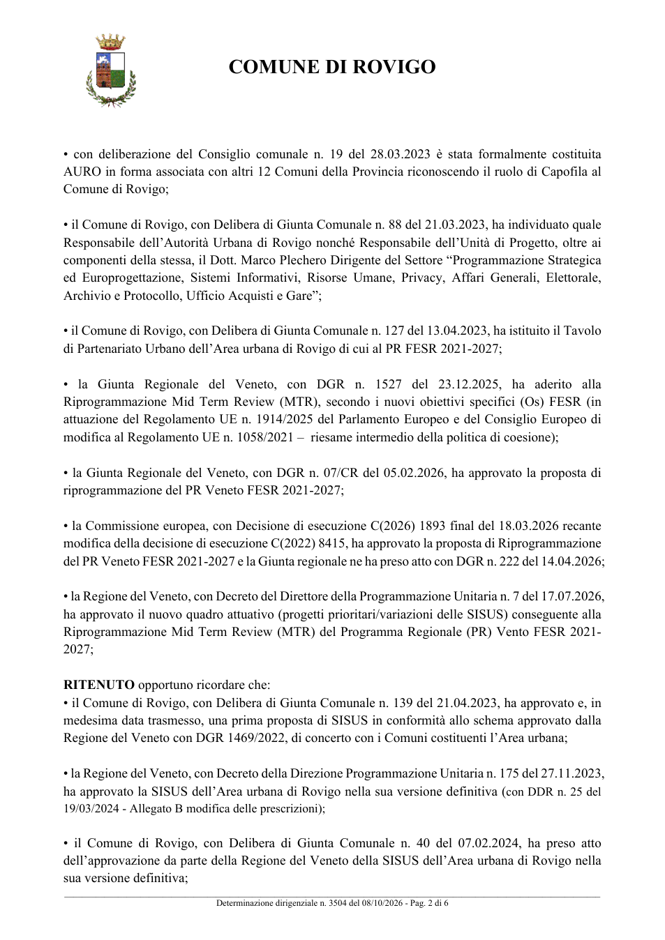 Pagina 2 del documento