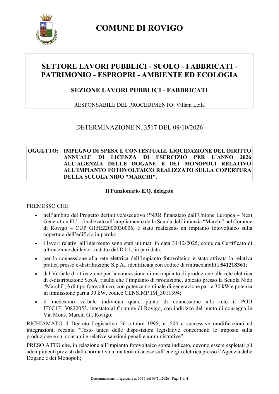 Pagina 1 del documento