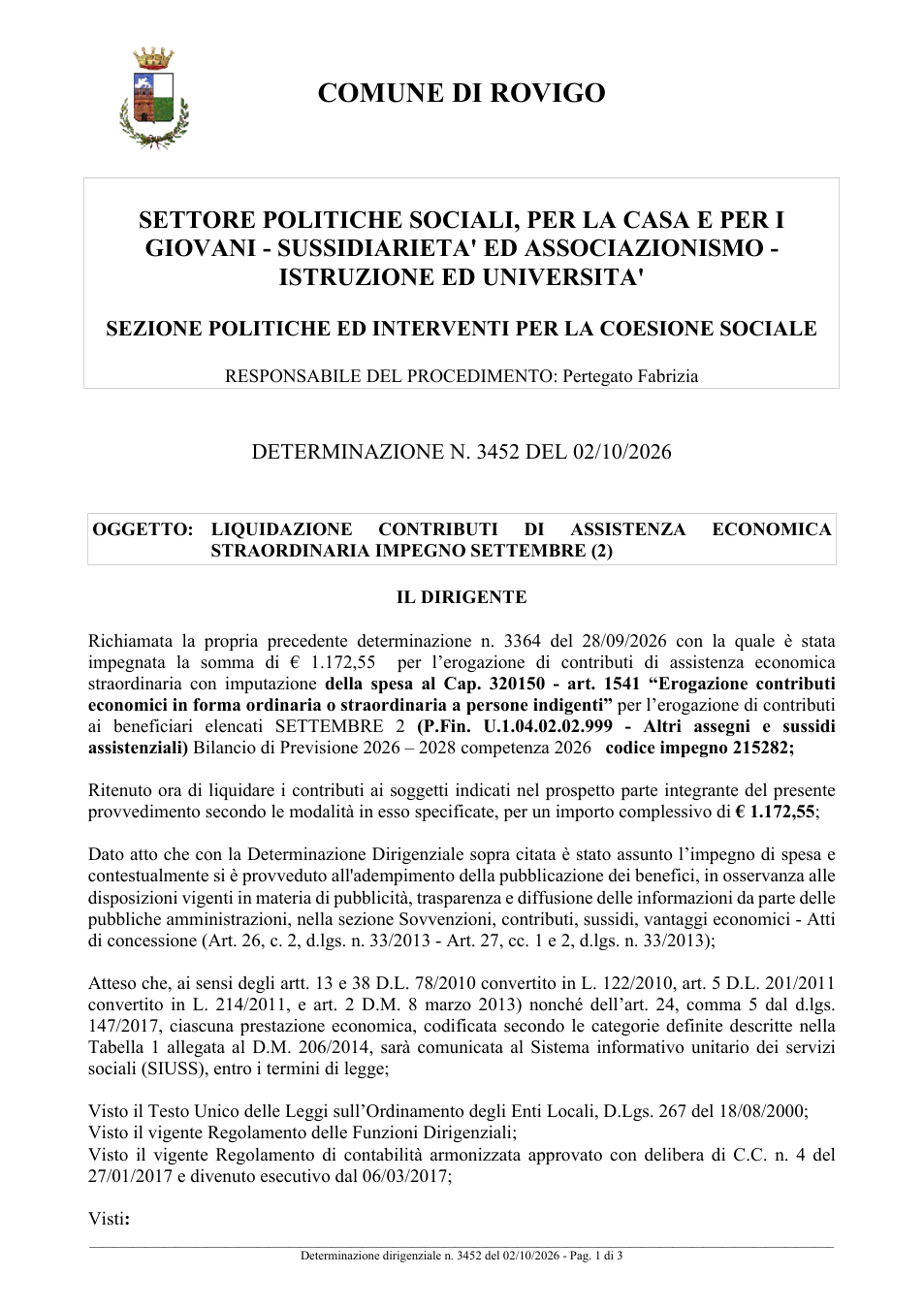 Pagina 1 del documento