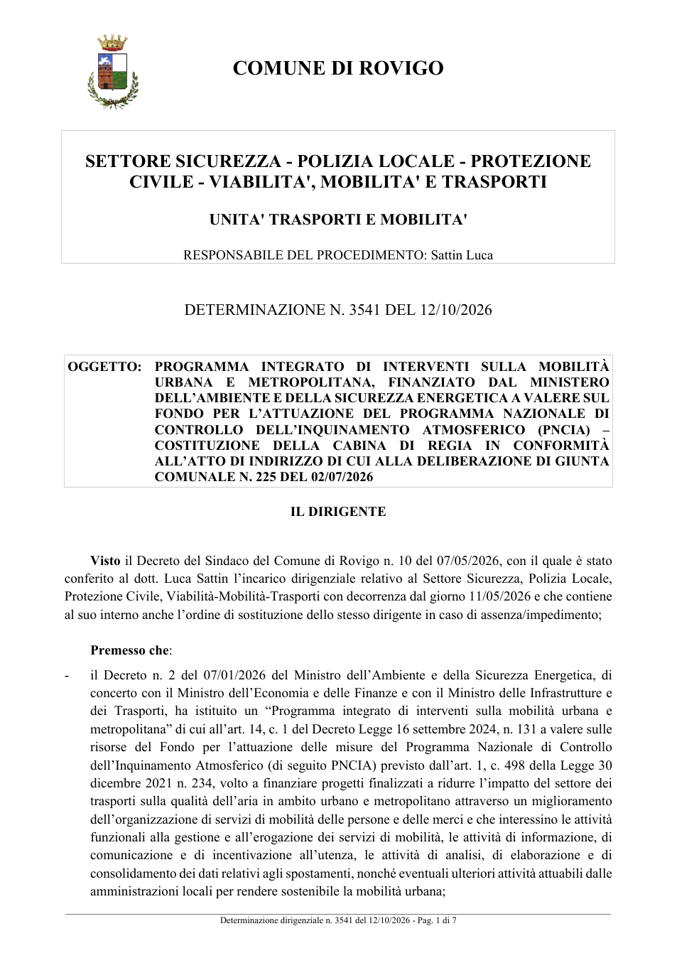 Pagina 1 del documento