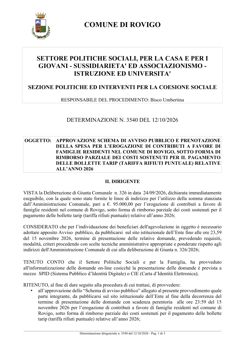 Pagina 1 del documento