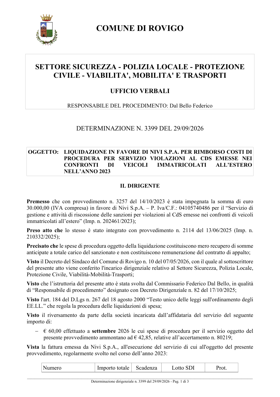 Pagina 1 del documento