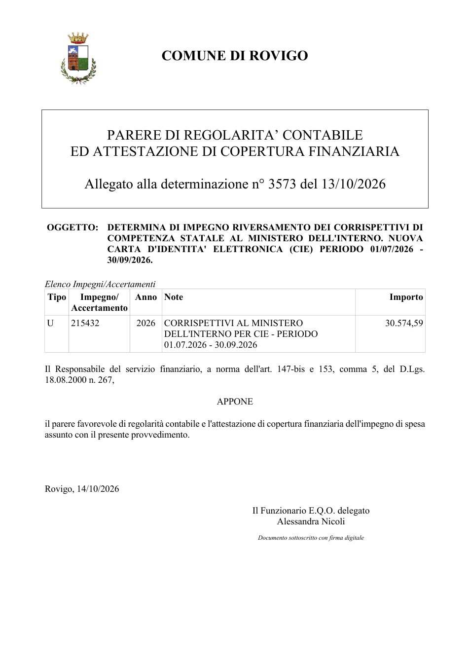 Pagina 1 del documento