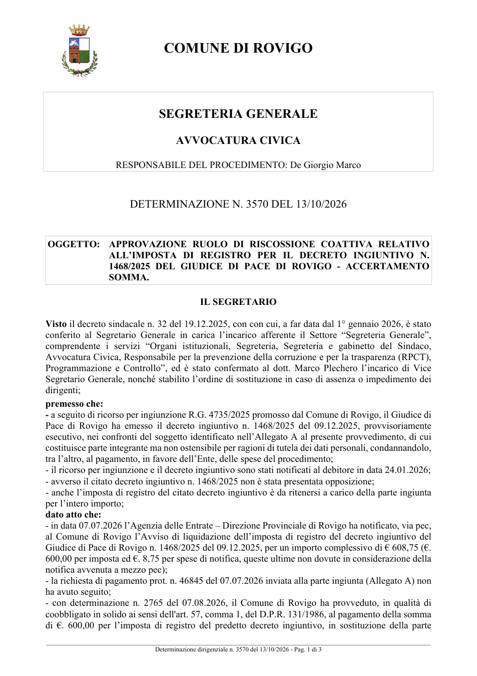 Pagina 1 del documento