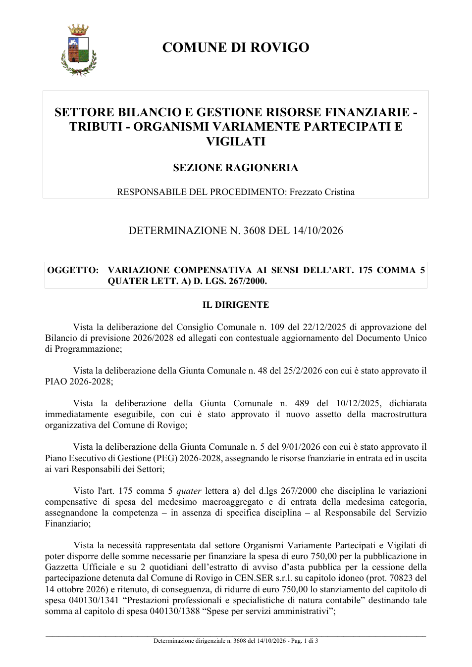 Pagina 1 del documento