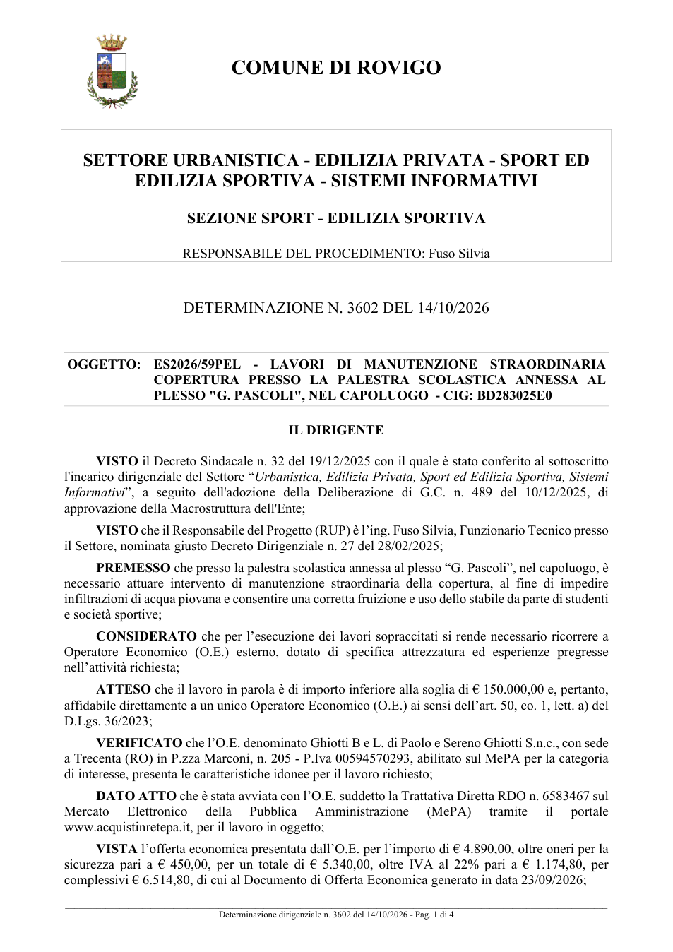 Pagina 1 del documento