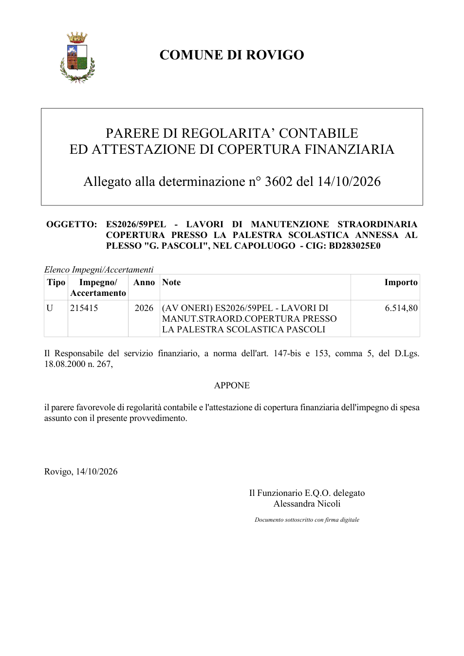 Pagina 1 del documento