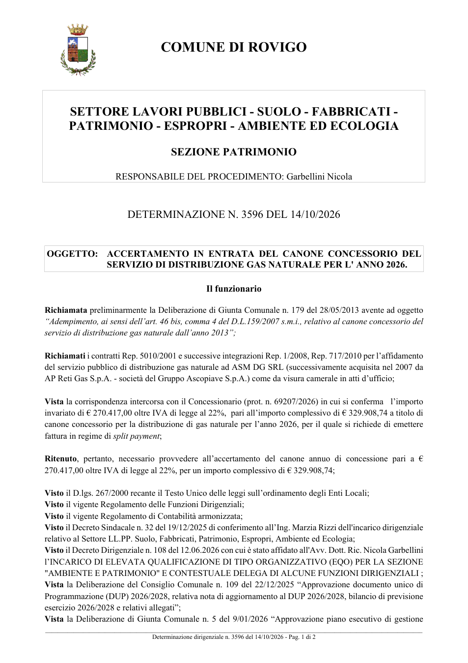 Pagina 1 del documento