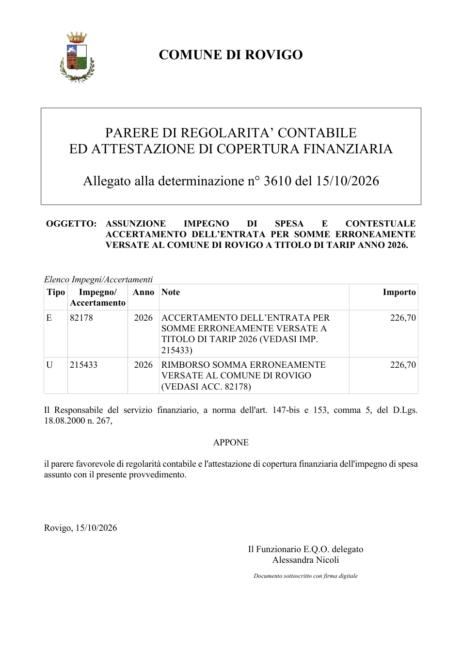 Pagina 1 del documento