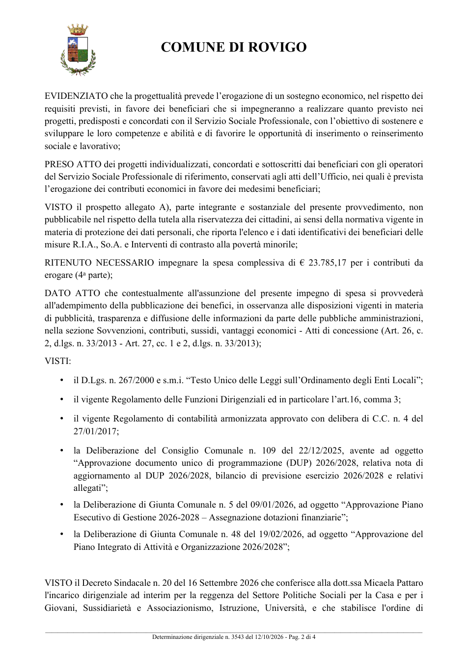 Pagina 2 del documento