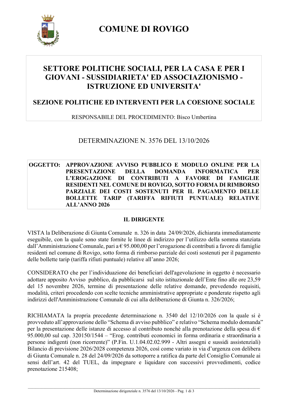 Pagina 1 del documento