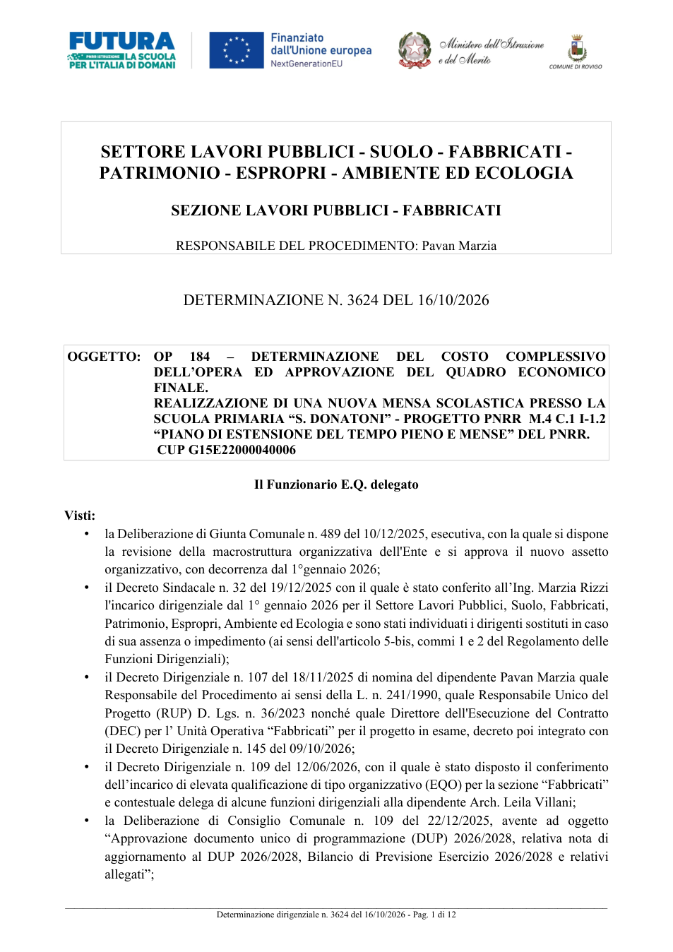 Pagina 1 del documento