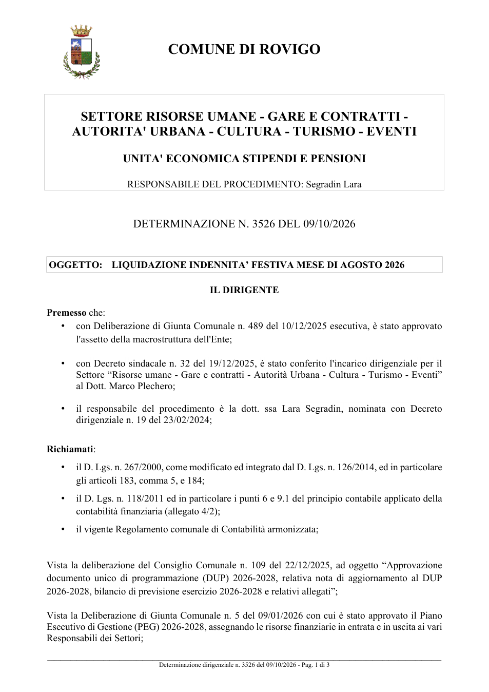 Pagina 1 del documento