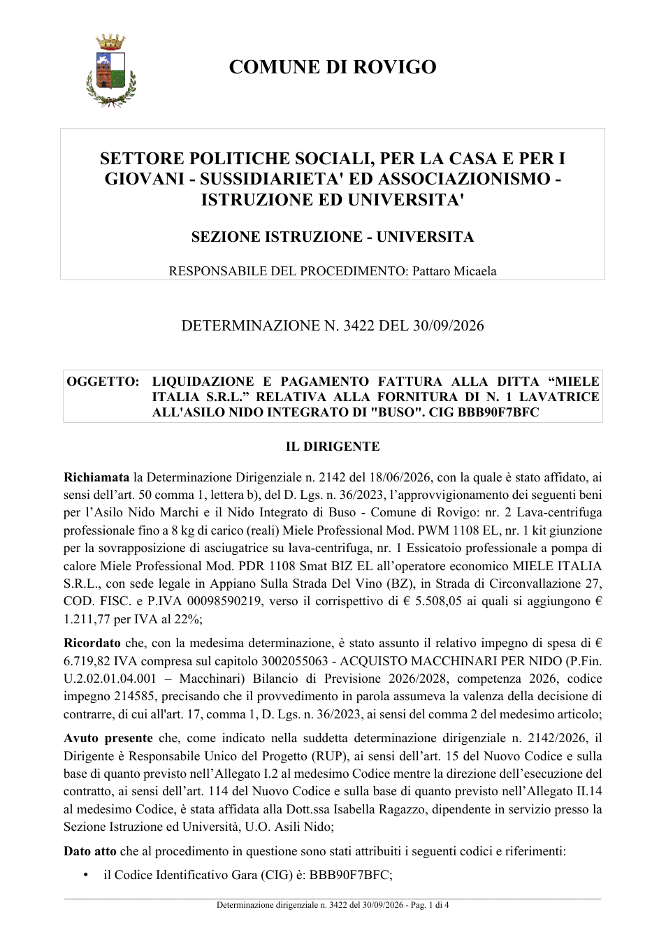 Pagina 1 del documento