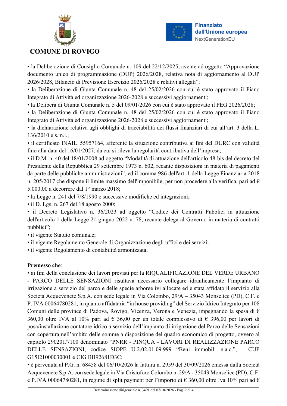 Pagina 2 del documento