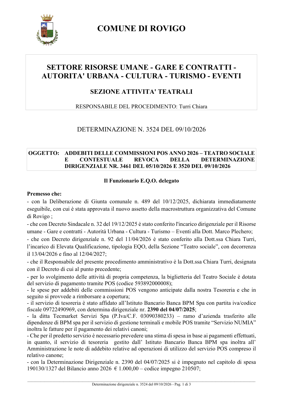 Pagina 1 del documento