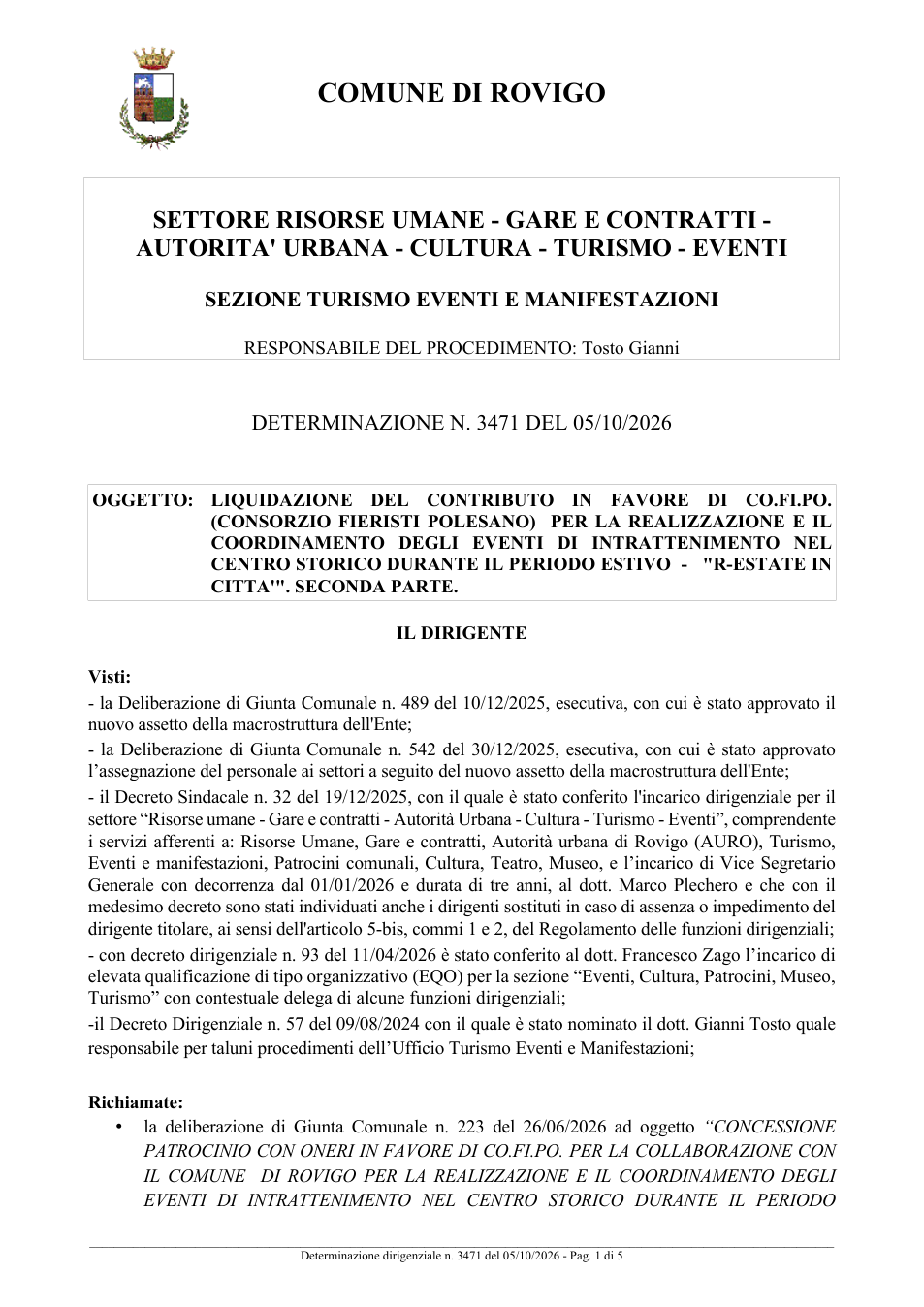 Pagina 1 del documento
