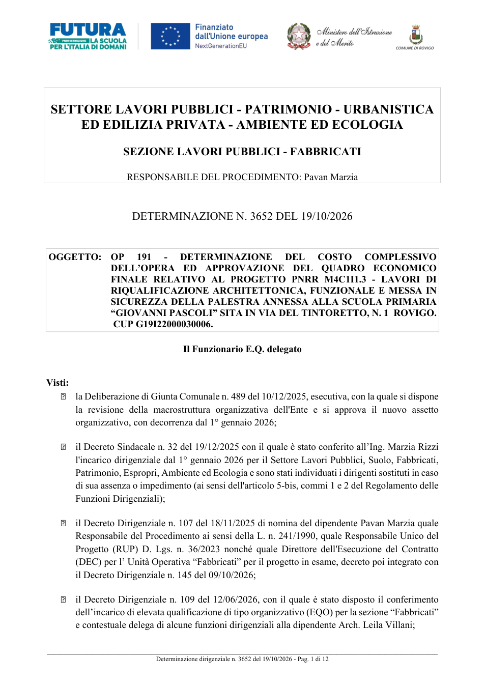 Pagina 1 del documento