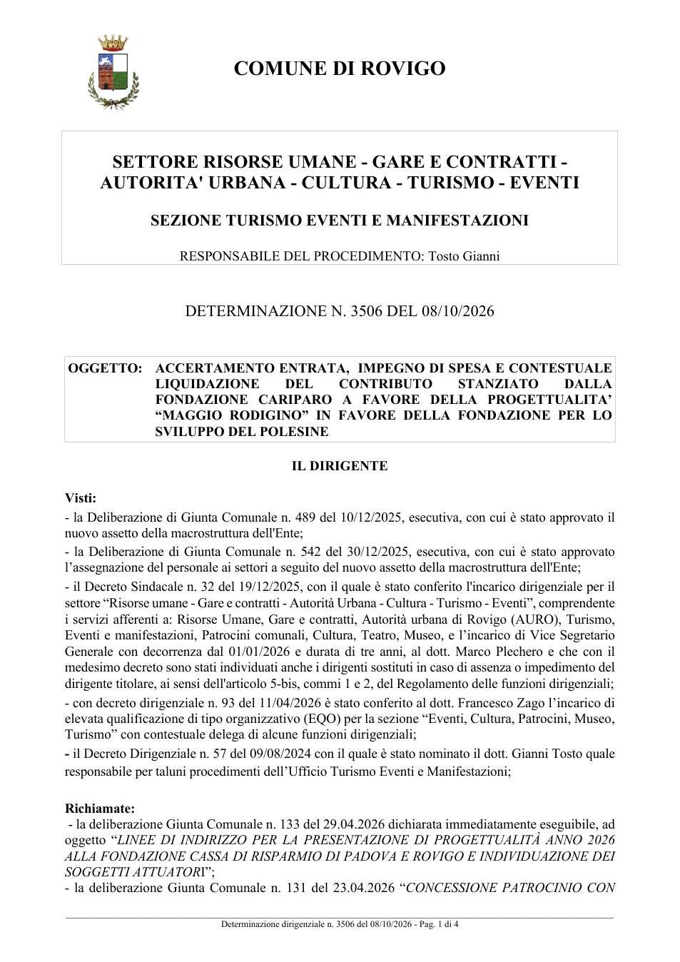 Pagina 1 del documento