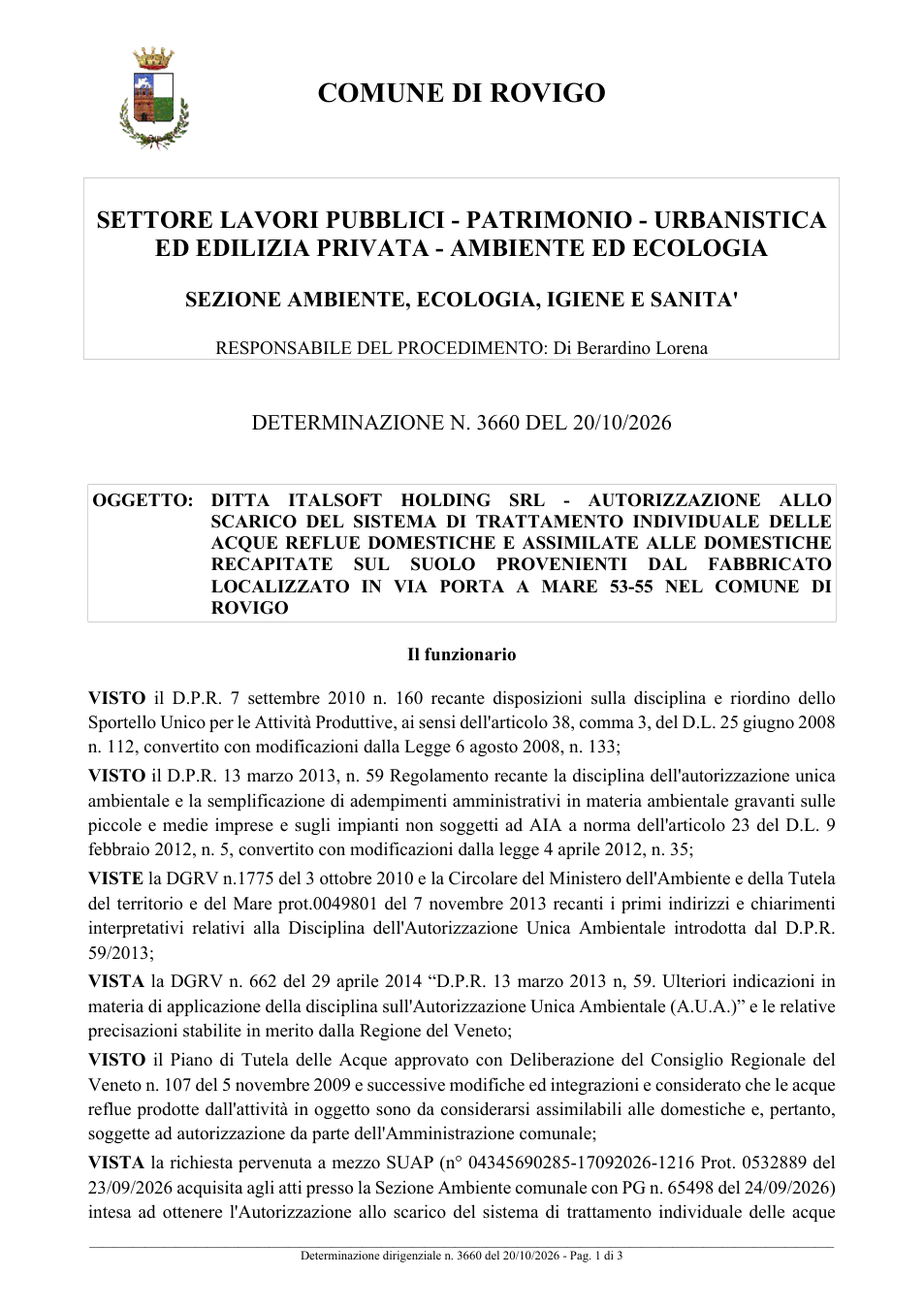 Pagina 1 del documento