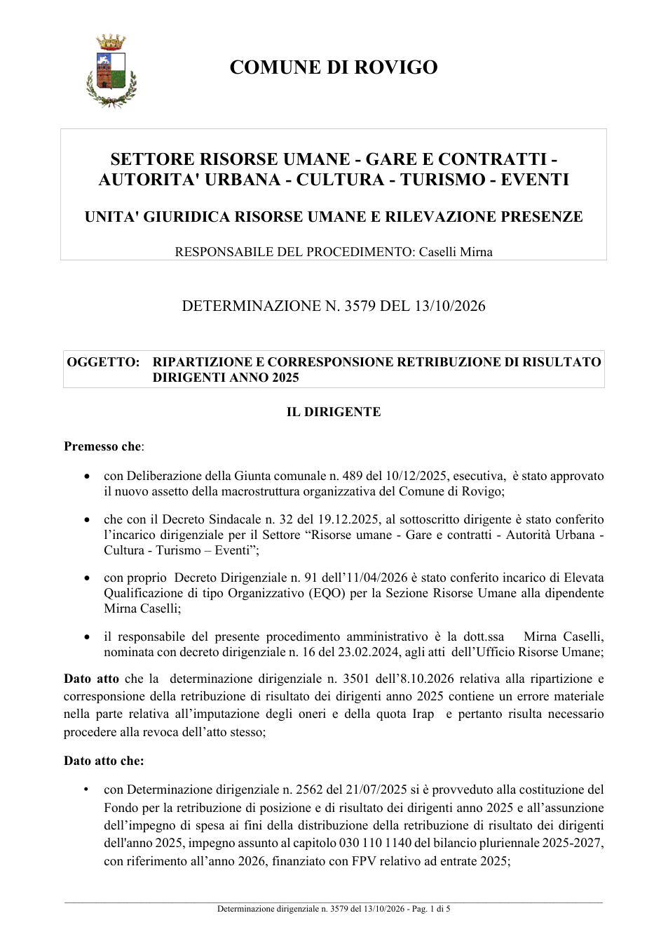 Pagina 1 del documento