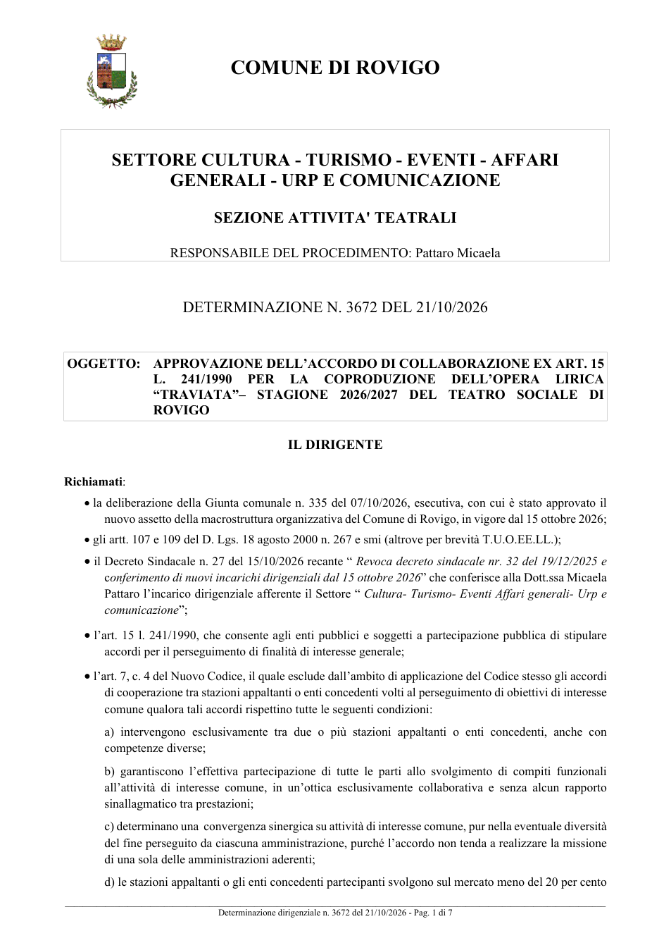 Pagina 1 del documento